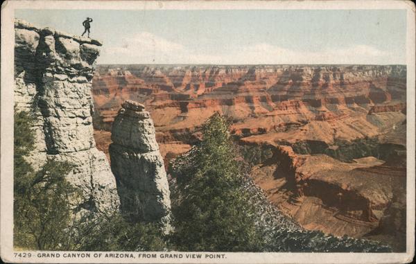 Grand Canyon from Grand View Point Grand Canyon National Park Arizona