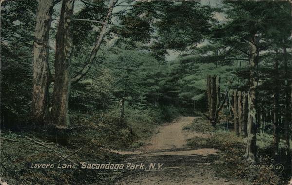 Lover's Lane Sacandaga Park New York