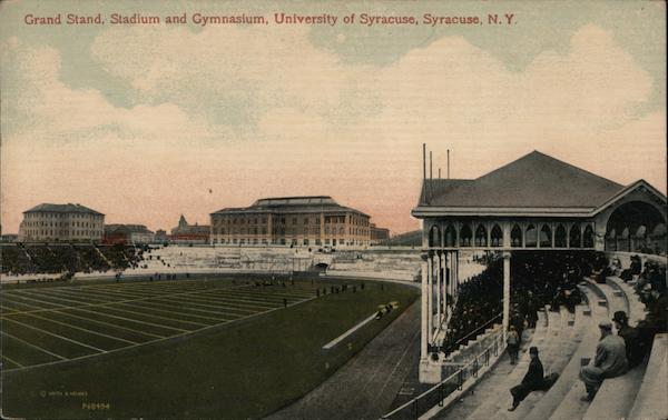 Grand Stand, Stadium and Gymnasium, University of Syracuse New York