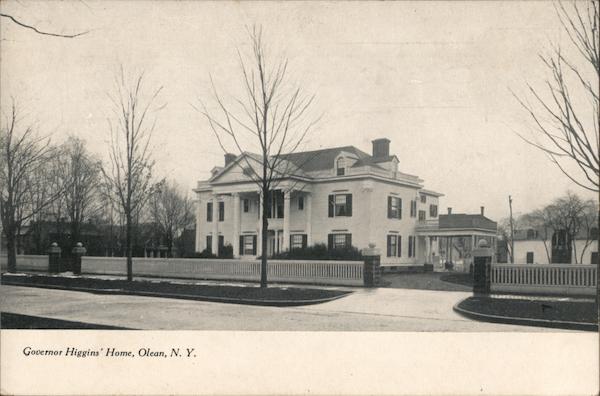 Governor Higgins' Home Olean New York