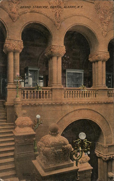 Grand Staircase, Capitol Albany New York