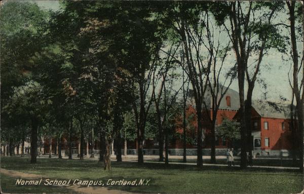 Normal School Campus Cortland New York