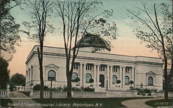 Roswell P. Flower Memorial Library Watertown New York