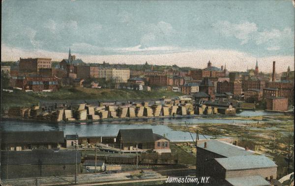 General View of Jamestown New York