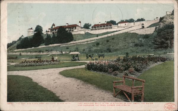 The Fort and State Park Mackinac Island Michigan