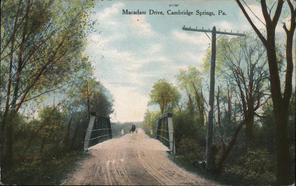 Macadam Drive Cambridge Springs Pennsylvania
