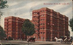 Buckingham Hotel St. Louis, MO Postcard Postcard Postcard