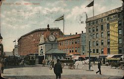 Adams Square Postcard