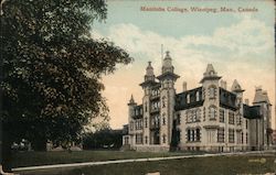 Manitoba College Winnipeg, Canada Misc. Canada Postcard Postcard Postcard