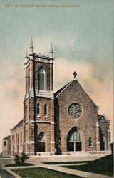 St. Patrick's Church Tacoma, WA Postcard Postcard Postcard