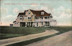 Franklin Cottage, in which President Garfield died Postcard