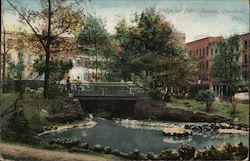 Bridge on Public Square Postcard