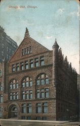 Chicago Club Postcard