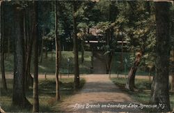 Long Branch on Onondaga Lake Syracuse, NY Postcard Postcard Postcard