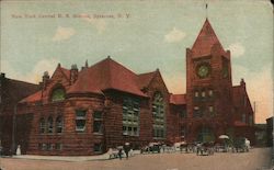 New York Central Railway Station Postcard