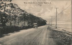 West Shore Drive, Long Island Oyster Bay, NY Postcard Postcard Postcard