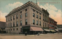 Masonic Temple Postcard