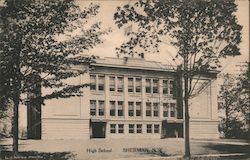 High School Postcard