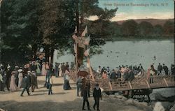 River Sports at Sacandaga Park Postcard