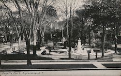 Fayette Park Syracuse, NY Postcard Postcard Postcard