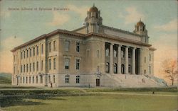General Library of Syracuse University Postcard