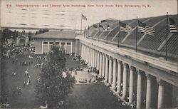 Manufacturers' and Liberal Arts Building, New York State Fair Postcard