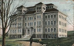 Smith College of Applied Science, Syracuse University Postcard