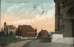 University Grounds Postcard