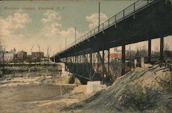 Westfield Viaduct New York Postcard Postcard Postcard