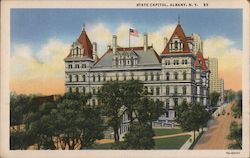 The State Capitol building Albany, NY Postcard Postcard Postcard