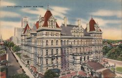 State Capital of New York Postcard