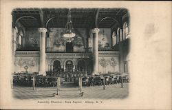 Assembly Chamber, State Capitol Postcard