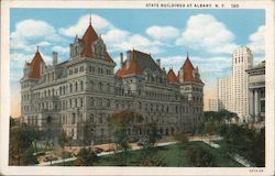 State Buildings at Albany, N.Y. Postcard