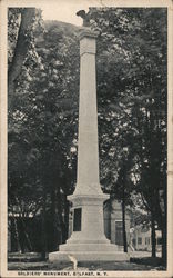 Soldiers' Monument Postcard