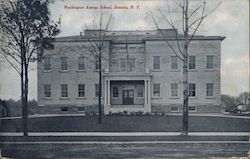 Washington Avenue School Postcard