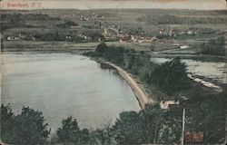 Bird's Eye View of Branchport Postcard
