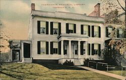 Heermance Memorial Library Postcard