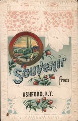 Souvenir from Ashford, NY Postcard