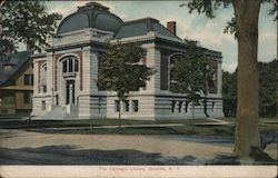 The Carnegie Library Dunkirk, NY Postcard Postcard Postcard