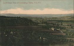 Birdseye View of Conewango Valley, N.Y.A 1. Postcard