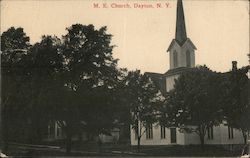 M.E. Church Dayton, NY Postcard Postcard Postcard