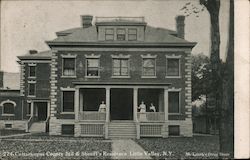 Cattaraugus County Jail & Sheriff's Residence, Little Valley, N.Y. Postcard