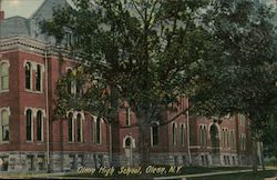 Olean High School Postcard