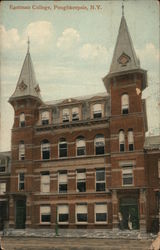 Color view of an Eastman College building Poughkeepsie, NY Postcard Postcard Postcard