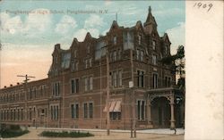 Poughkeepsie High School New York Postcard Postcard Postcard