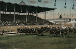 Canadian Dragoons, Toronto Exhibition, 1910 Postcard