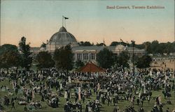 Band Concert, Toronto Exhibition Postcard