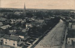 Birds' Eye View of Medina Postcard