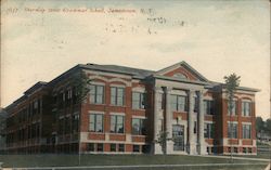 Sherman Street Grammar School Jamestown, NY Postcard Postcard Postcard