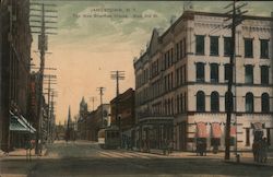 The New Sherman House, East 3rd St. Postcard